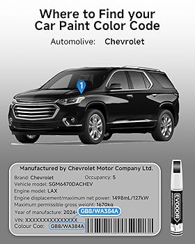 Amazon.com: EVOOOR GB8/WA384A Mosaic Black Metallic Touch Up
